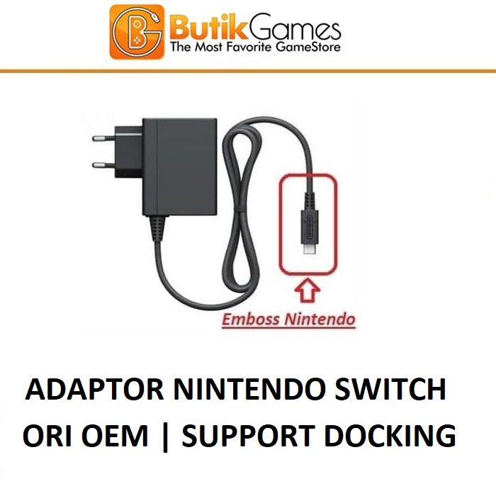 Adaptor Charger Switch AC Adapter Nintendo Switch