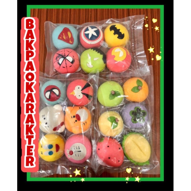 

BAKPAO COKLAT KARAKTER ISI 6PCS