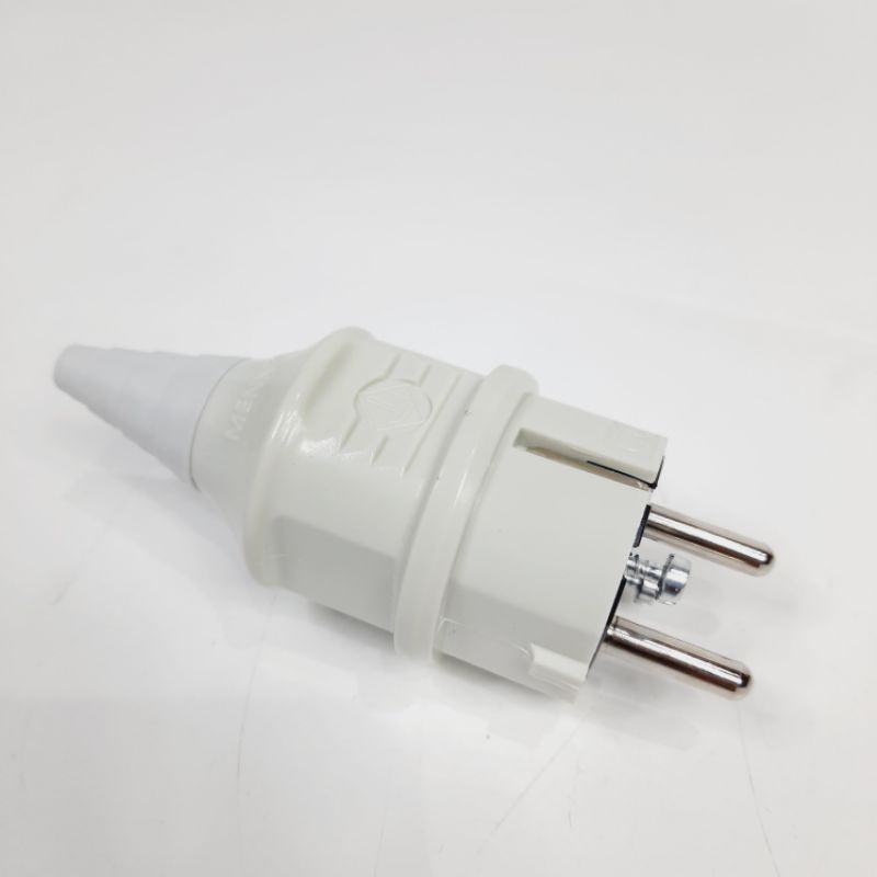 Jual Stecker Plug 16A, 2P, 230V, IP 4A Schuko Grey ( 10749 ) MENNEKES ...