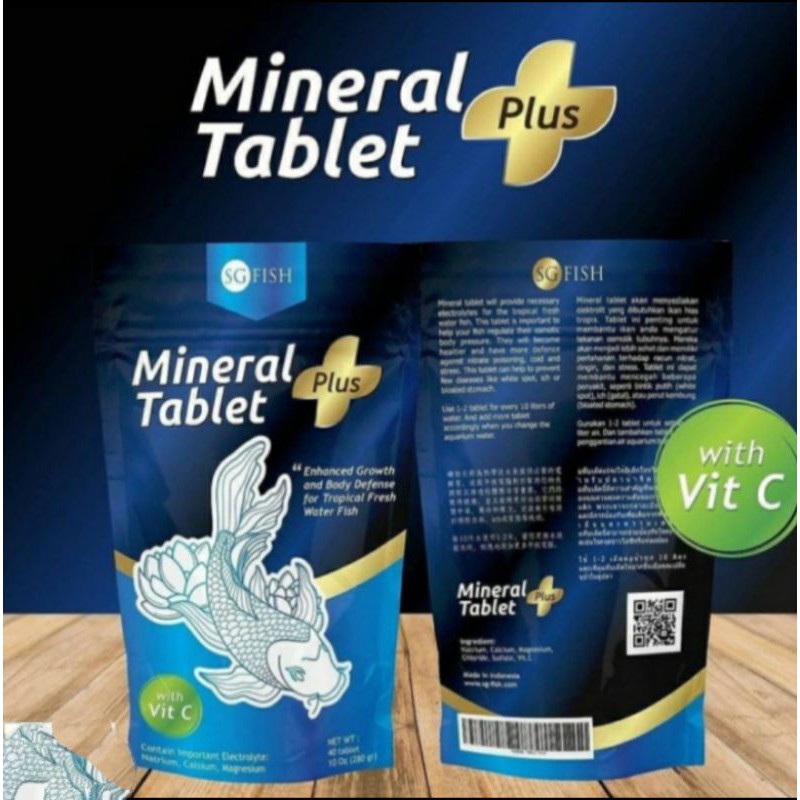 ECERAN Tablet Mineral Plus Vitamin C Garam Ikan 1 Tablet