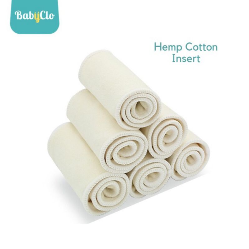 Hemp Cotton Insert Clodi Babyclo