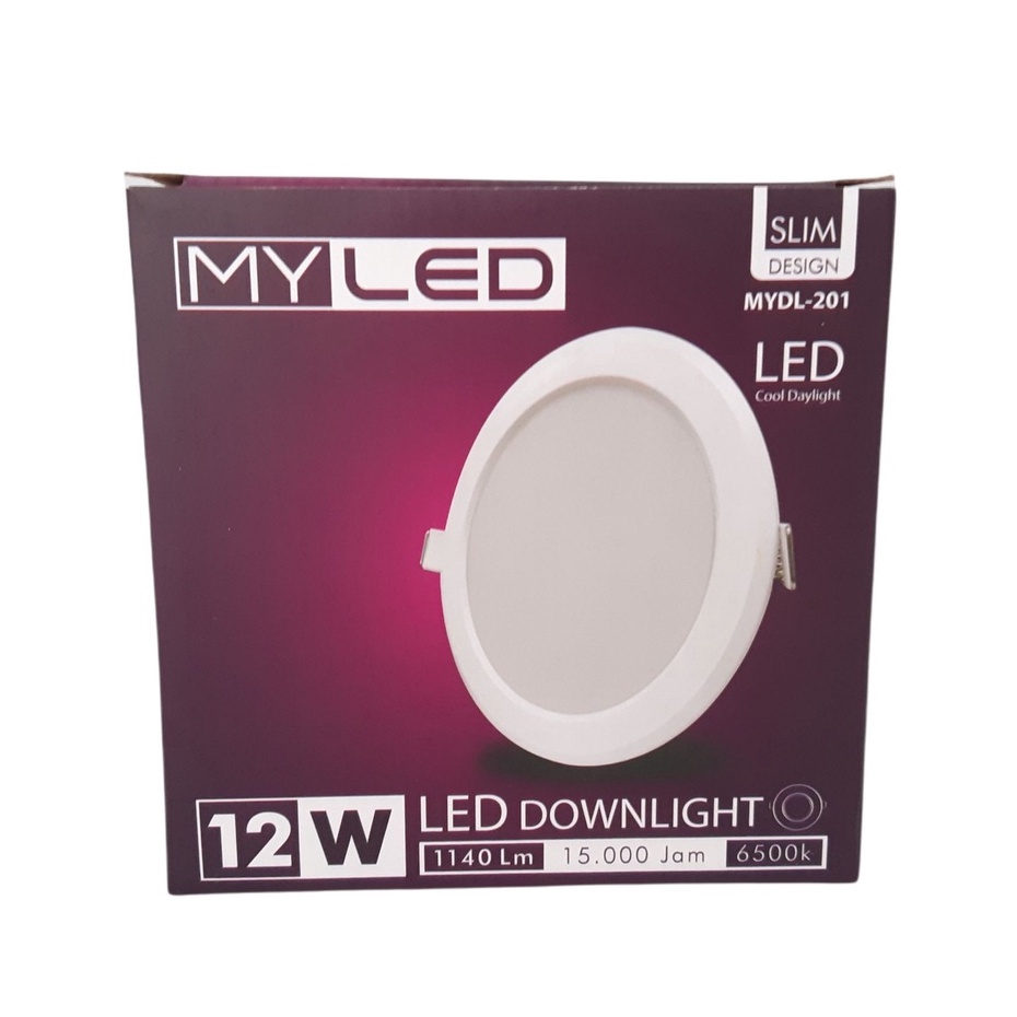 MYLED Lampu Downlight LED Inbow 12 Watt