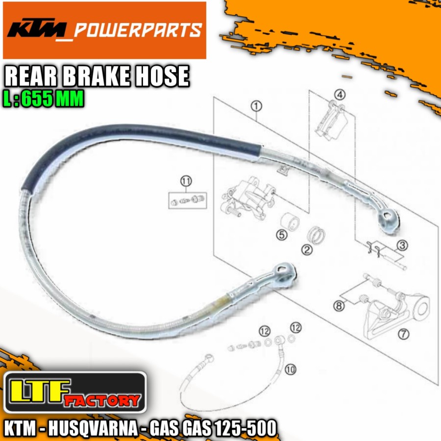 KTM SX SXF EXC EXCF XC-W - HUSQVARNA HUSABERG FC FE FX TC TE FX - GAS GAS EC ECF EX MC-F 125 150 200