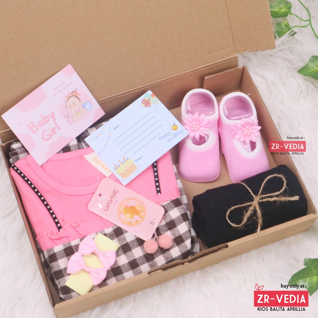 (ADD ON) Bungkus Kado ala Hampers Mewah Premium Gift FREE KARTU UCAPAN Pita Packaging Lahiran Ultah