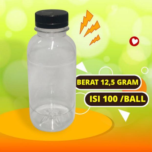 ☂ Botol plastik 200ml/botol cabe 200ml-free packing kardus isi 50 pcs ♥