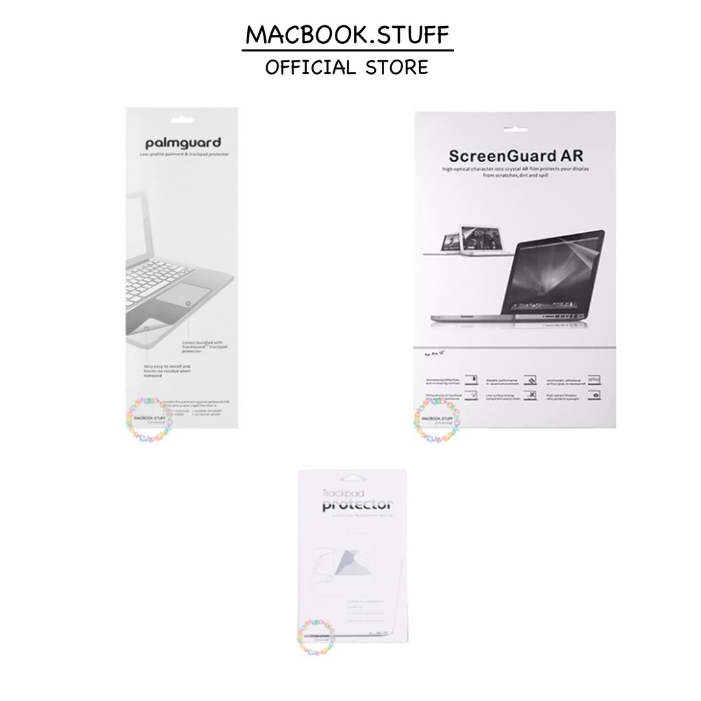 PAKET ANTI GORES SCREEN PROTECTOR PALM GUARD TRACKPAD NEW MAC AIR PRO RETINA 11 12 13 15 16 DVD TOUCHBAR M1