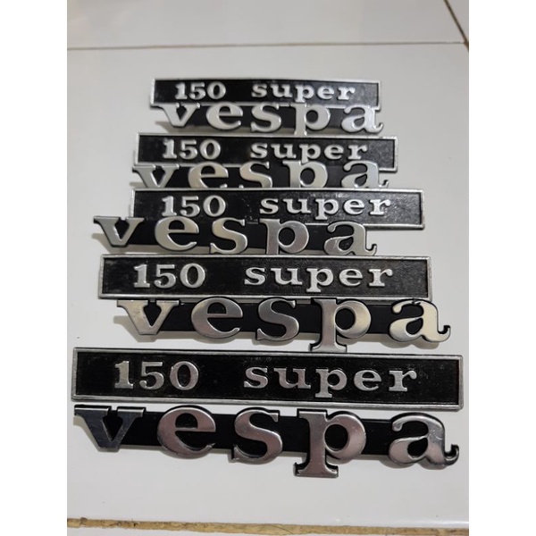 emblem vespa super