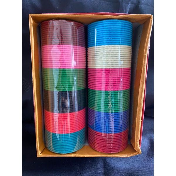 gelang jeri/gelang india/gelang satu box jeri/gelang warna warni