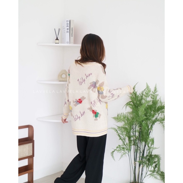 TEDY CARDI LAVVELA OUTER CARDIGAN RAJUT KOREA IMPORT