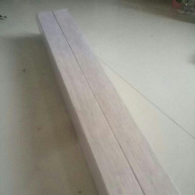 Kayu Kaso Albasia Kaki Meja 70cm X 4,5cm X 4,5cm