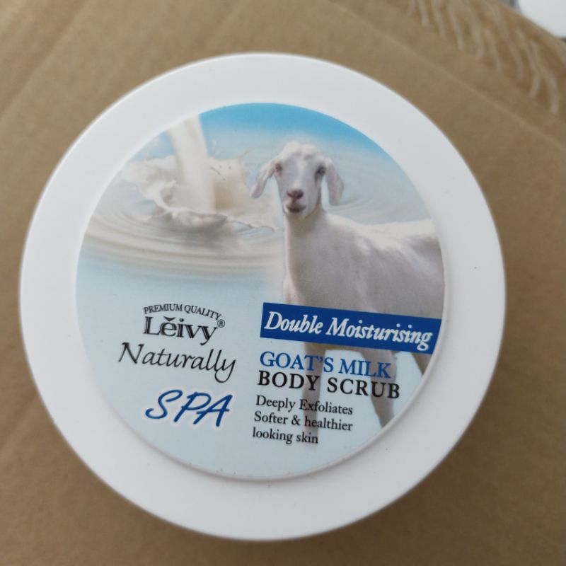 Leivy Body Scrub Goats Milk