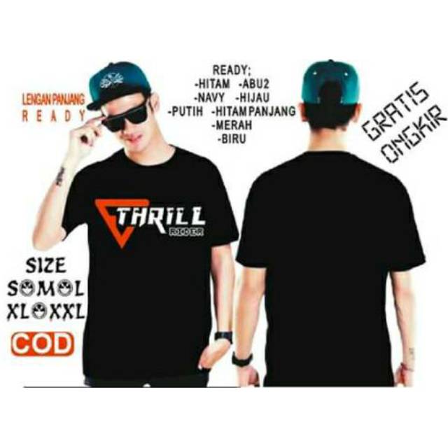 THRILL kaos THRILL kaos THRILL RIDER kaos MTB kaos SEPEDA MTB kaos SEPEDA kaos SEPEDA THRILL