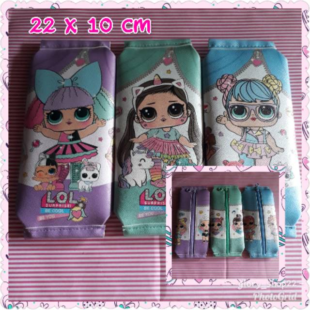 

Tempat pensil/pencil case/kotak pensil/alat atk/tempat atk/perlengkapan sekolah/tempat pensil lol