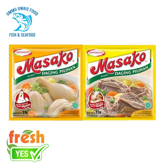 

Bumbu Kaldu Masako - Isi 12 Pcs