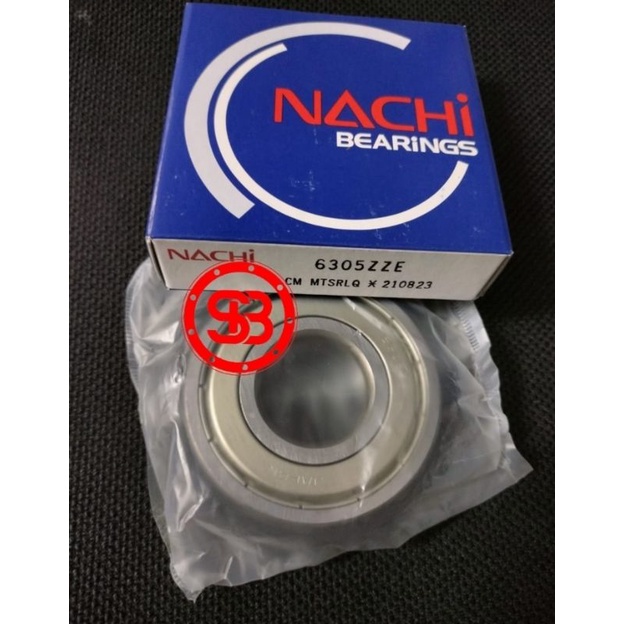Bearing 6305 ZZ NACHI JAPAN ORIGINAL