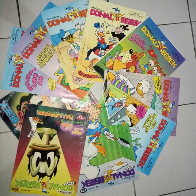 MAJALAH DONAL BEBEK EDISI TAHUN LAMA