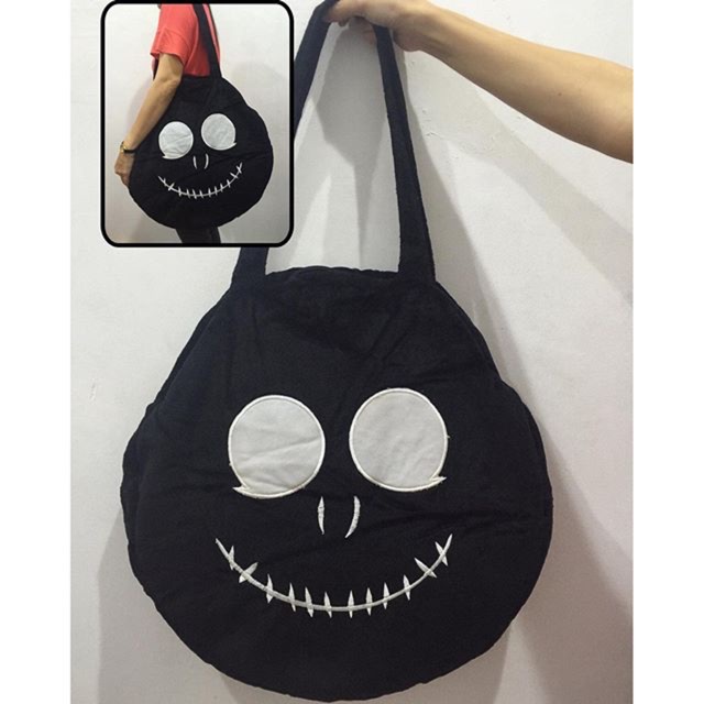Tas Kepala Tengkorak Jack Skellington Nightmare Halloween