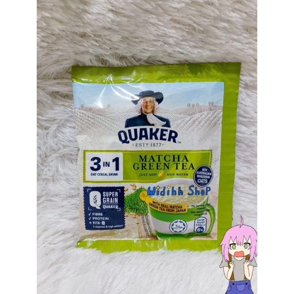 Quaker 3 in 1 Malaysia / Quaker 3in1 Coklat / Vanilla / Berry Burst / Mocha / Quaker Matcha