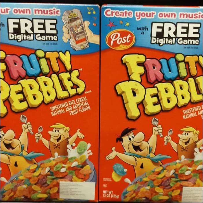 

POST FRUITY PEBBLES 425GR CEREAL