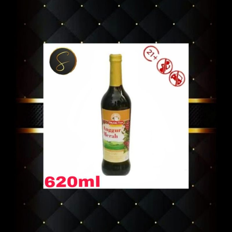 ANGGUR MERAH GOLD ORANG TUA JUMBO 620ML