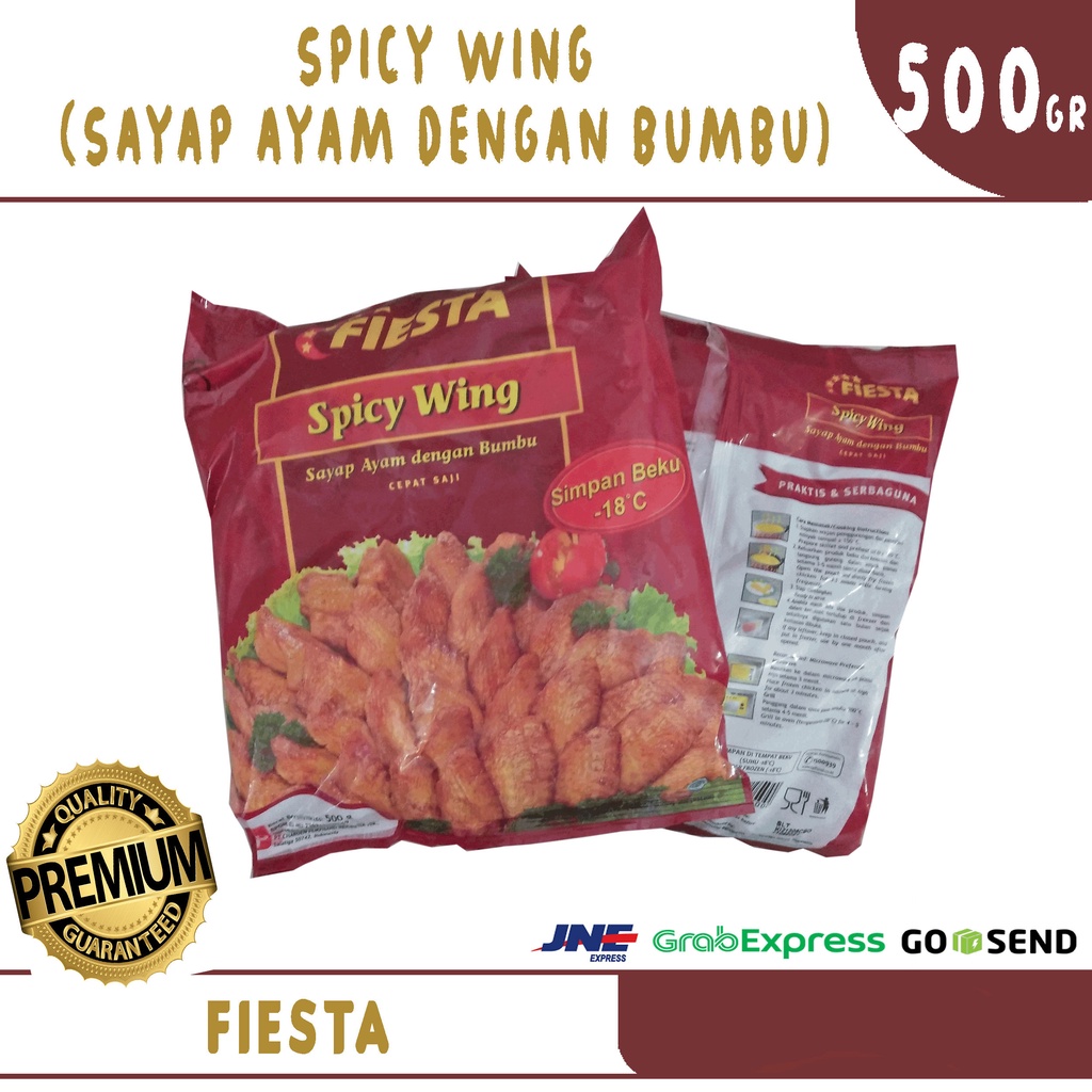 

Fiesta Spicy Wing 500gr