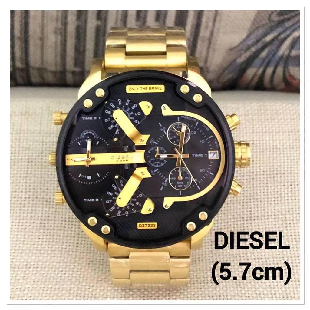 NEW UPDATE.. Diesel Watch Original For Man Type Gozzila DZ7333