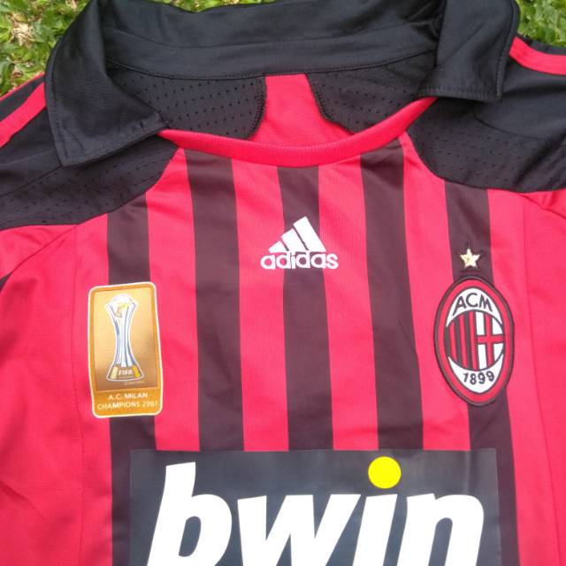 jersey ac milan full patch