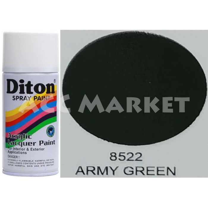 Pilox Diton 300cc Pilok Pylox Hijau Army Green 8522