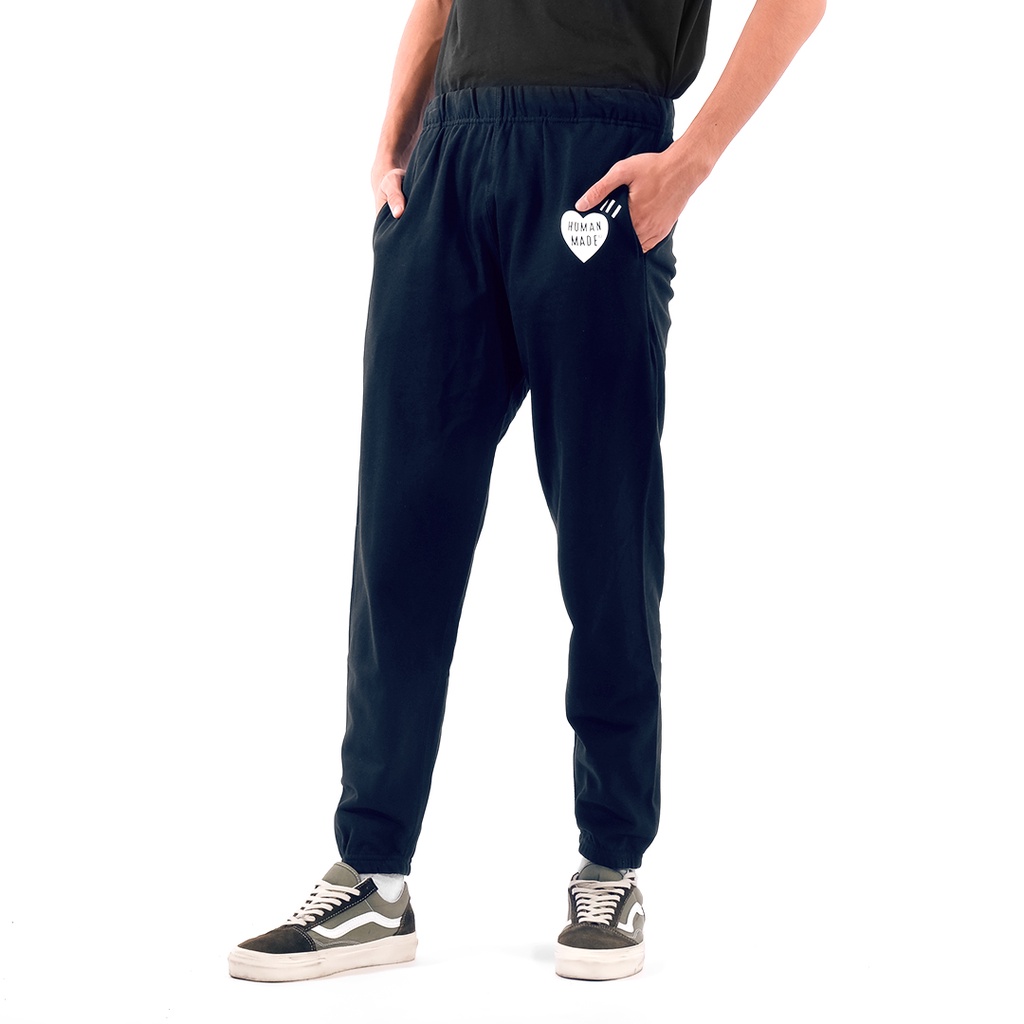 Human Made Heart Logo Sweatpants Navy