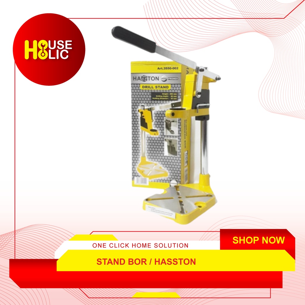 Drill Stand / Dudukan Bor Tangan / Stand Bor Hasston Prohex (3550-002)