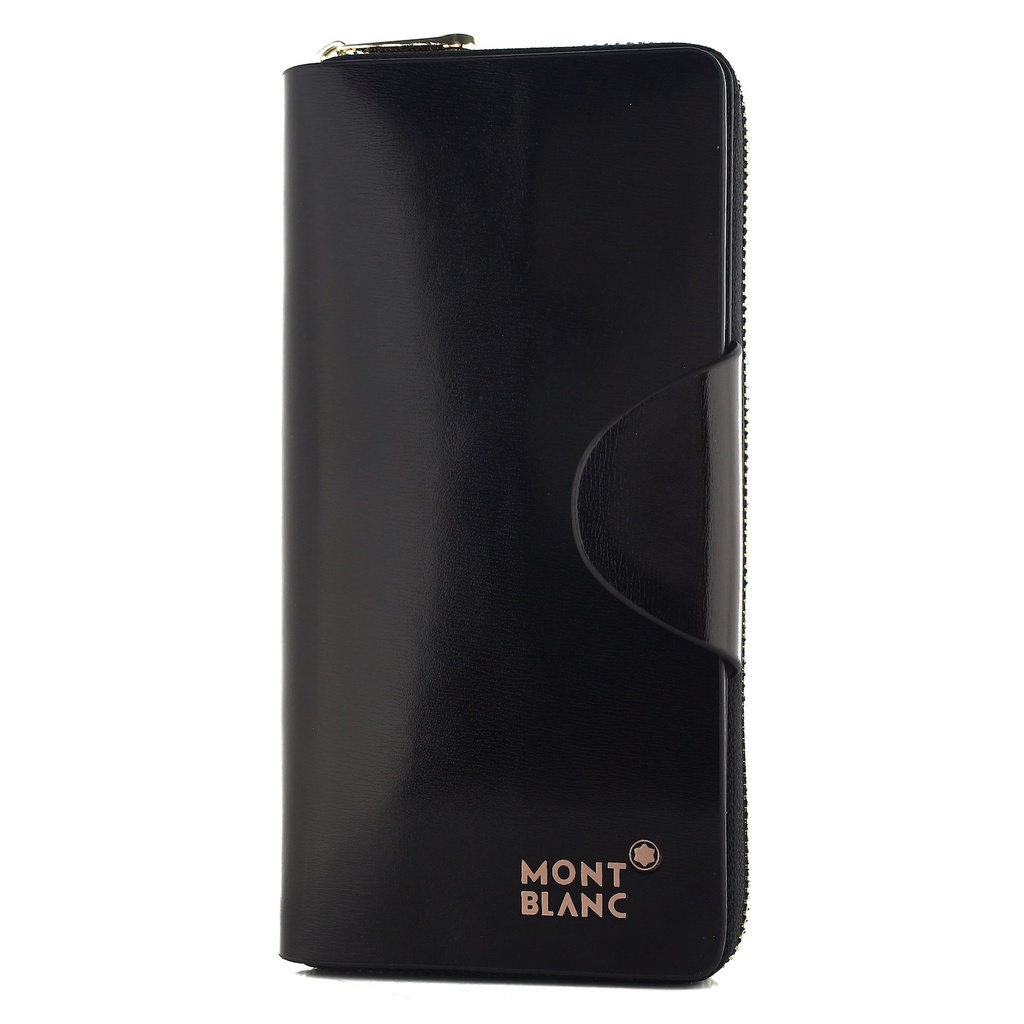 TOKOKOE - Dompet Panjang Wanita bahan Kulit - MB 808 Black