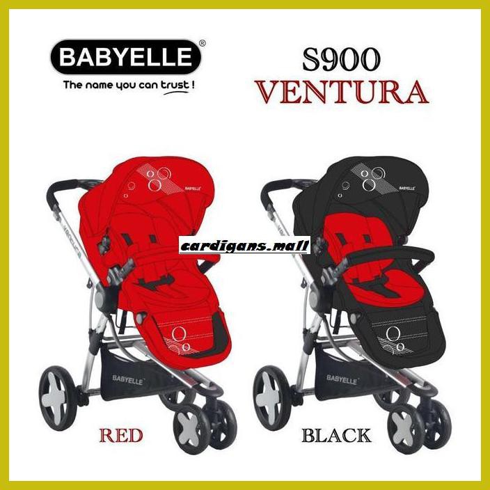 Bayi Stroller Stroller Baby Elle Ventura Cinta-Elvi