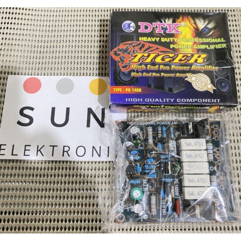 KIT DRIVER POWER DTK TIGER PD 1400 MONO AMPLIFIER