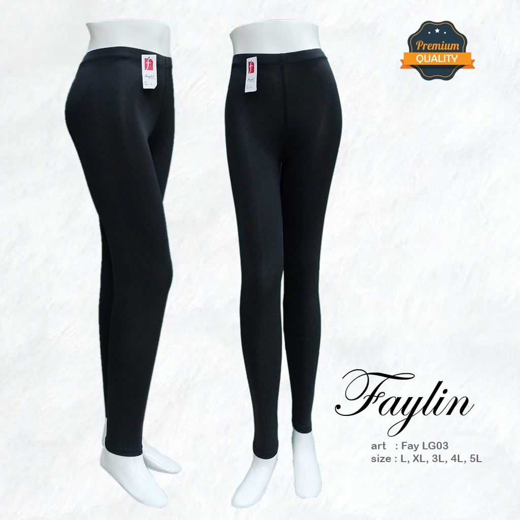 FAYLIN | Celana Leging Panjang Dewasa / Celana Leging Panjang Ketat art Fay LG03