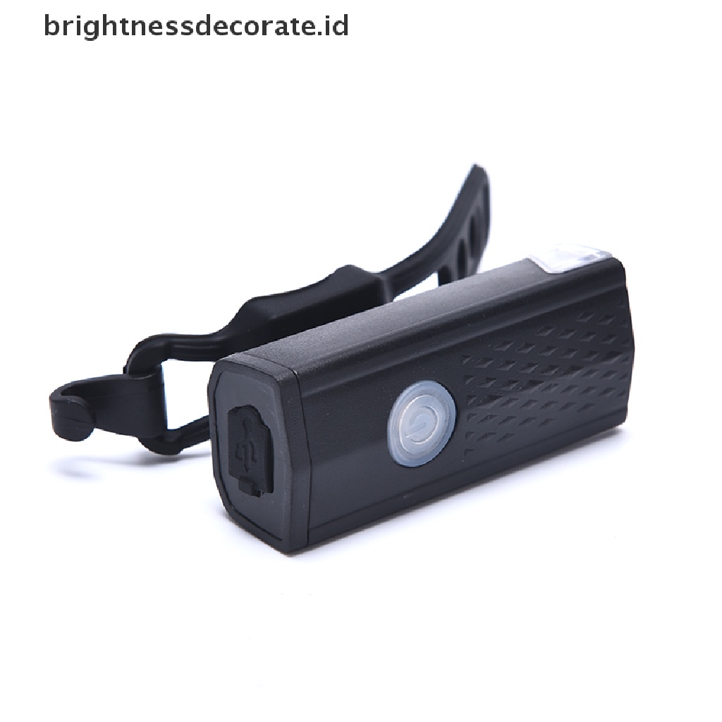 Lampu Depan Belakang Sepeda Led Usb Rechargeable