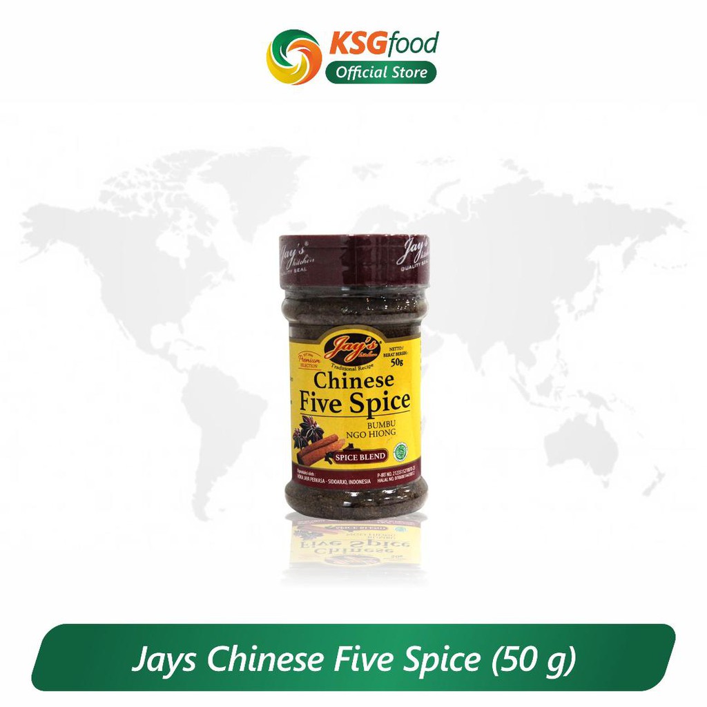 

JAY'S CHINESE FIVE SPICE/BUMBU NGO HIONG