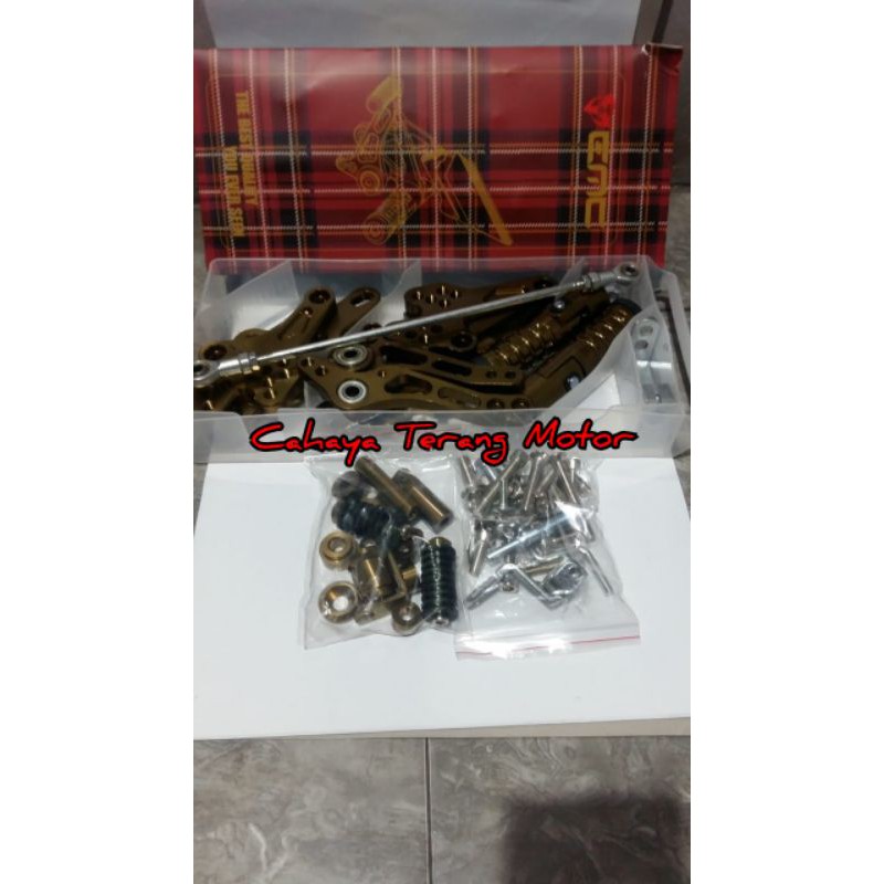 UNDERBONE EMC MONSTER LIPAT VIXION, CB, SONIC, SATRIA FU, GSX, NINJA, R15, R25, MT, CBR, GTR, Z250
