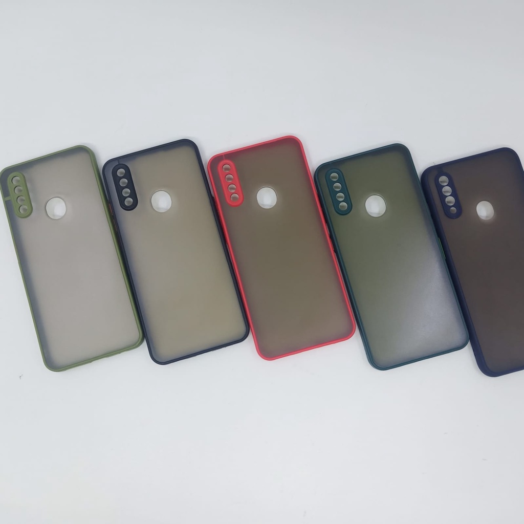 Casing Oppo  A31 / A8 Dove Matte Transparan Slim Fuze Macaron My Choice Case Oppo A31 / A8