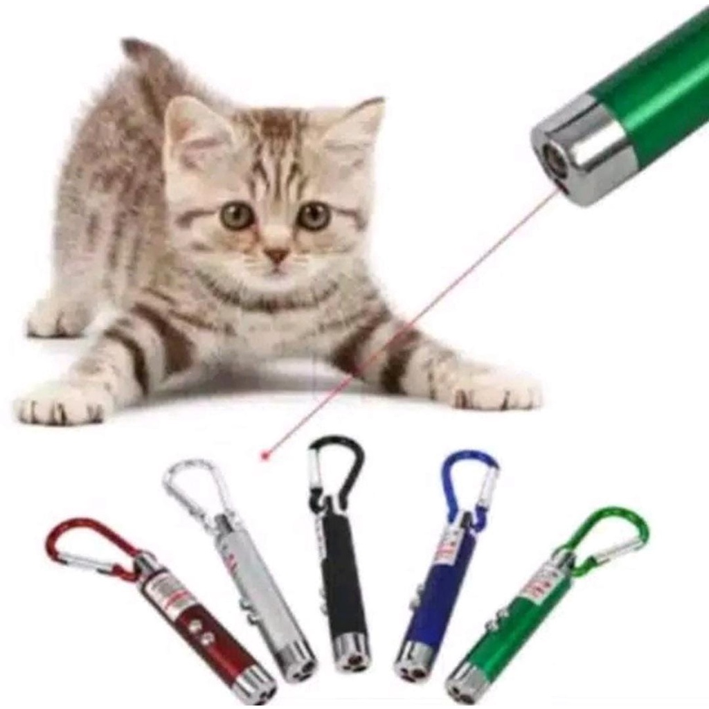 COD MAINAN LASER ANAK 3 MATA BONUS BATERAI / MAINAN LASER KUCING / MAINAN SENTER LAMPU / LASER POINT