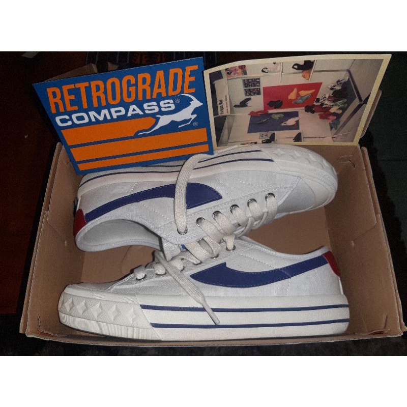 compas retro grade whiteblue