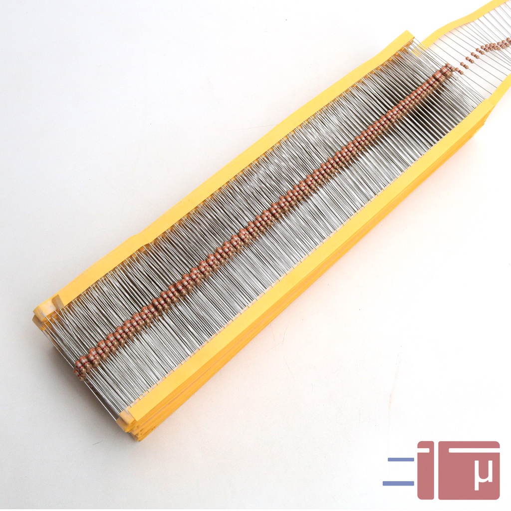 X10 Resistor 3K9 3.9K 1/4W Karbon 5% Taiwan Kaki Tembaga