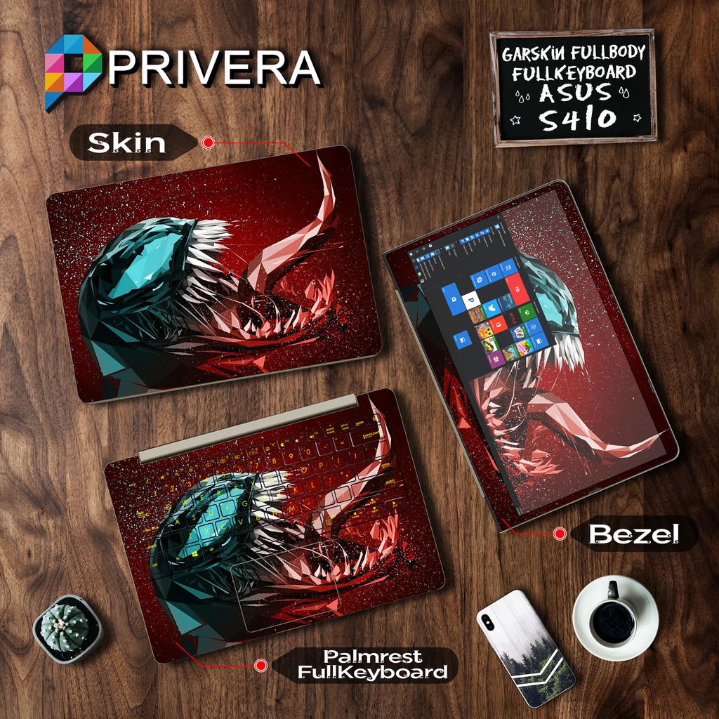 Garskin Laptop Skin Laptop Fullbody Asus Vivobook S14 S410UA S410UF