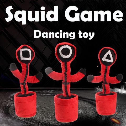 Mainan Kaktus Squide Game Goyang Tiktok Mainan Anak Dancing Toys Squide Game - AN 102