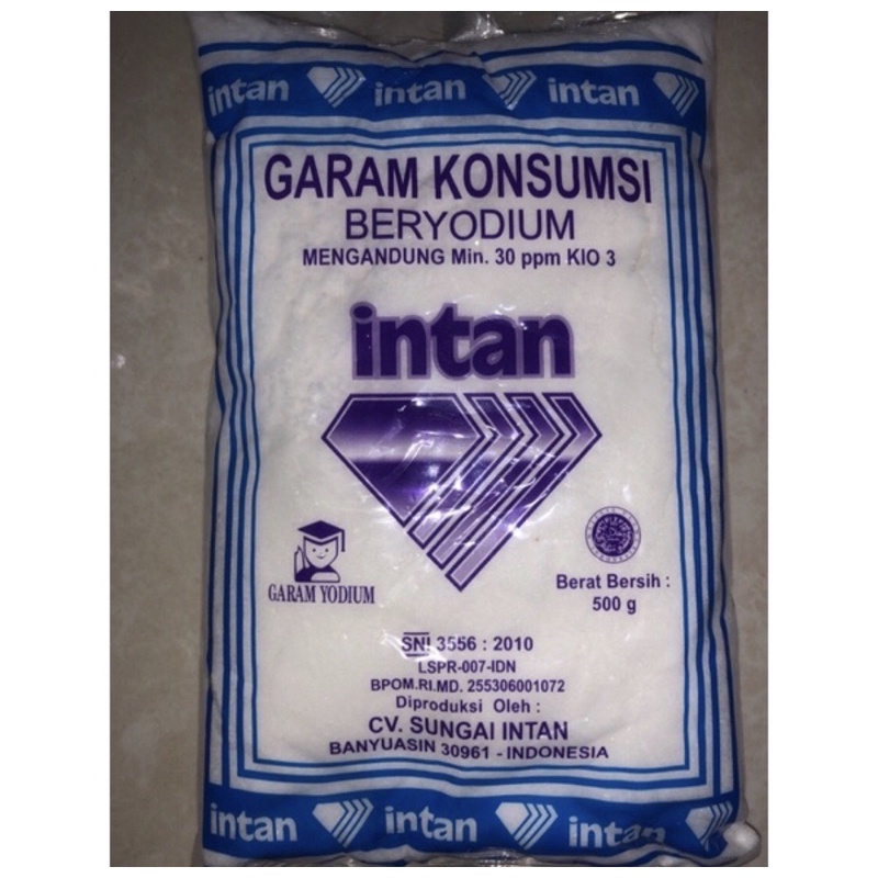 

garam halus intan 500gram