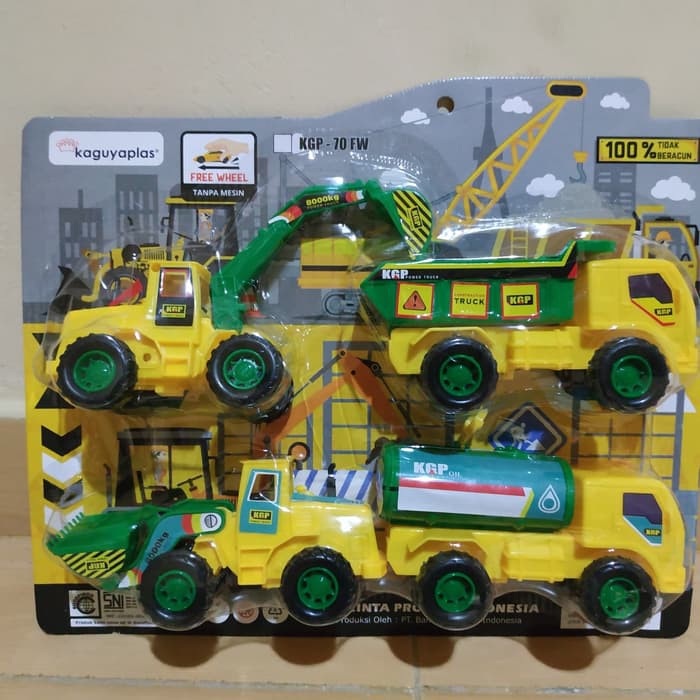 Mainan Mobil Kontruksi KGP 70-FW 4's Mainan Anak
