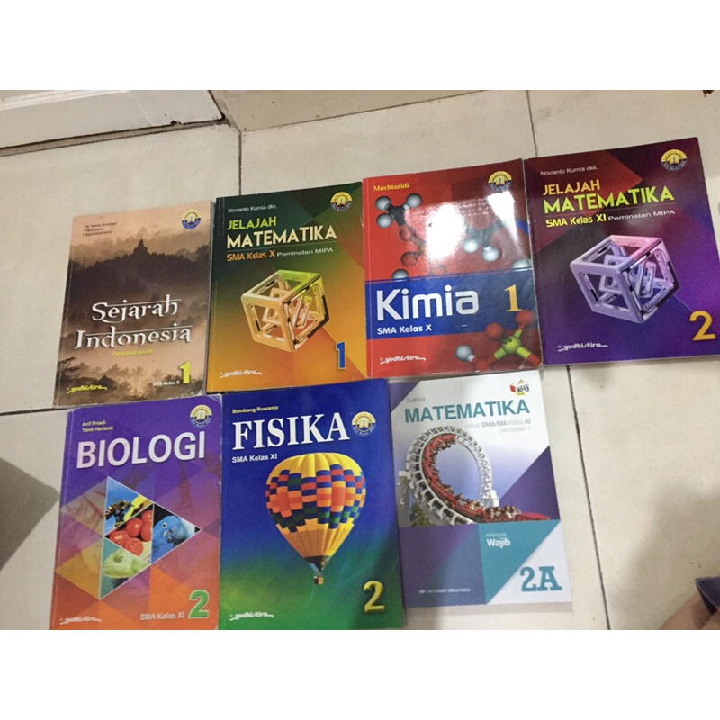 

BUKU CETAK PRELOVED KELAS 10 & KELAS 11 KURIKULUM 2013 REVISI SMA/MA