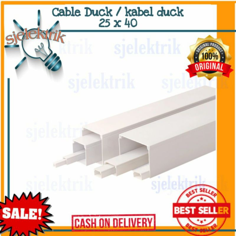 Cable Duck / Kabel Dak ukuran 25x40 sampai 50x100 Kualitas Bagus