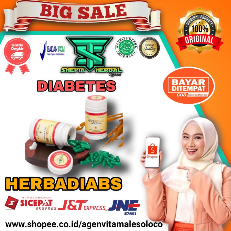 

HERBADIABS OBAT DIABETES HERBAL MENGATASI DIABETES DARAH TINGGI