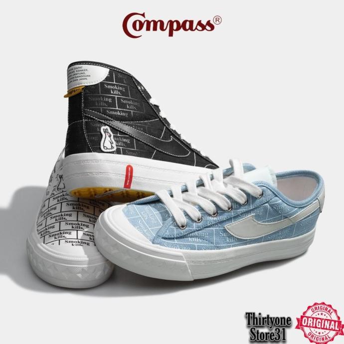 SEPATU COMPASS X FXXKING RETROGRADE "SMOKING KILLS" FDF321355E
