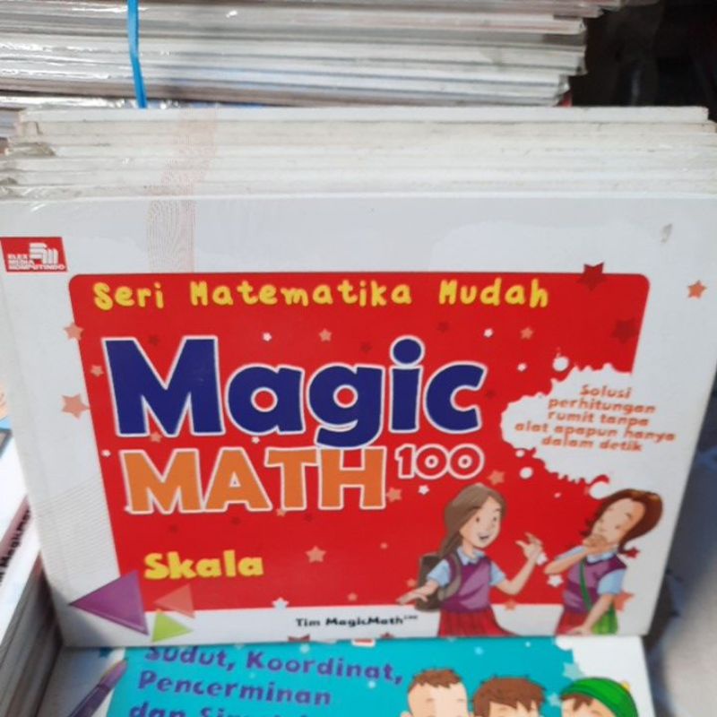 

buku bimbel, Magic Math 100 skala